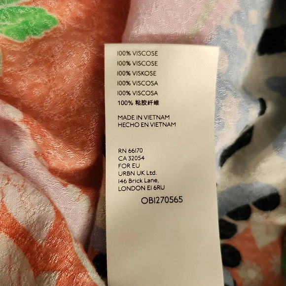 Floral Halter Neck Top - Multicolor - Picture 9 of 9